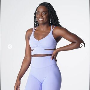 NVGTN Periwinkle Sports Bra